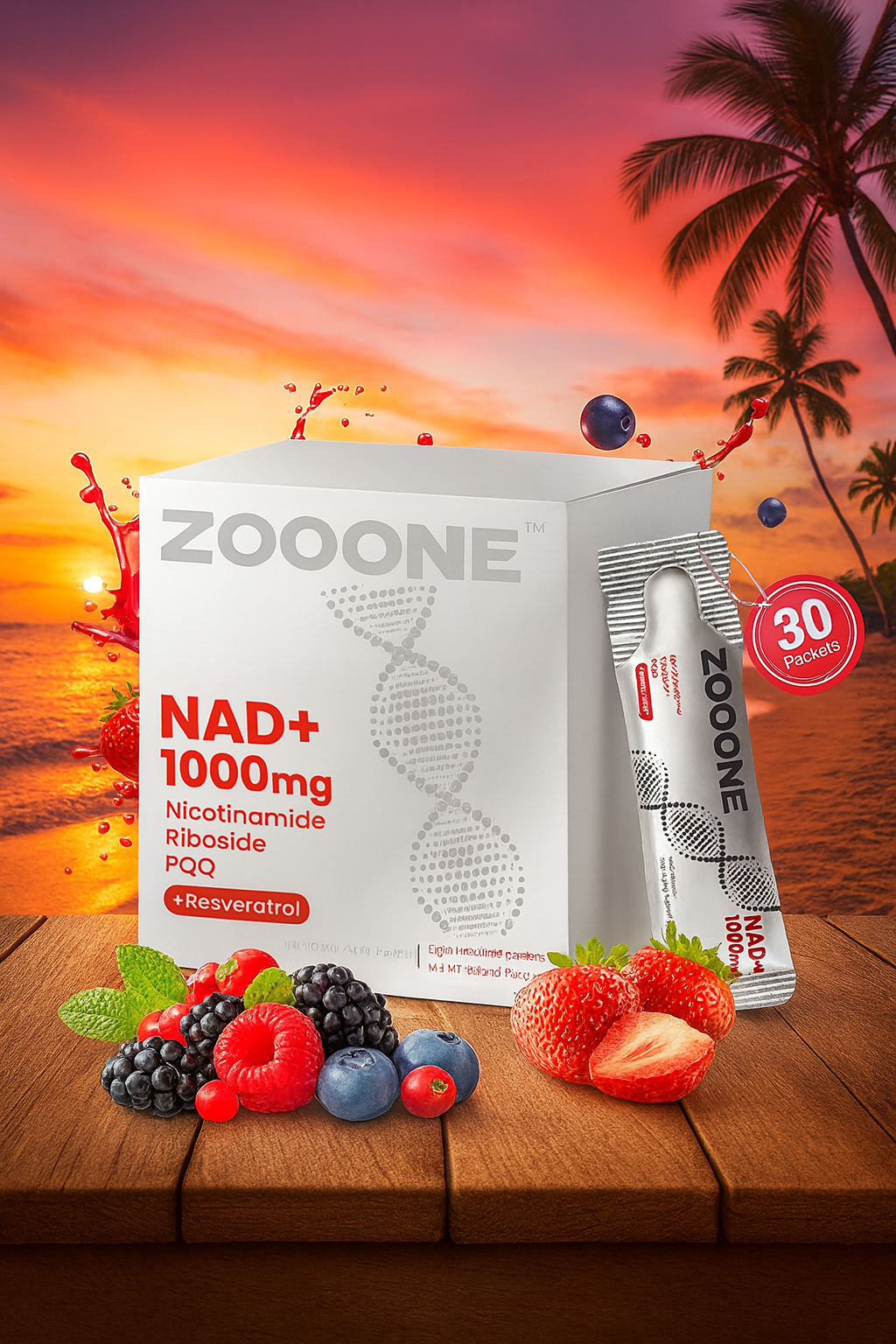 Anti-Aging NAD+ Zellenergiedrink