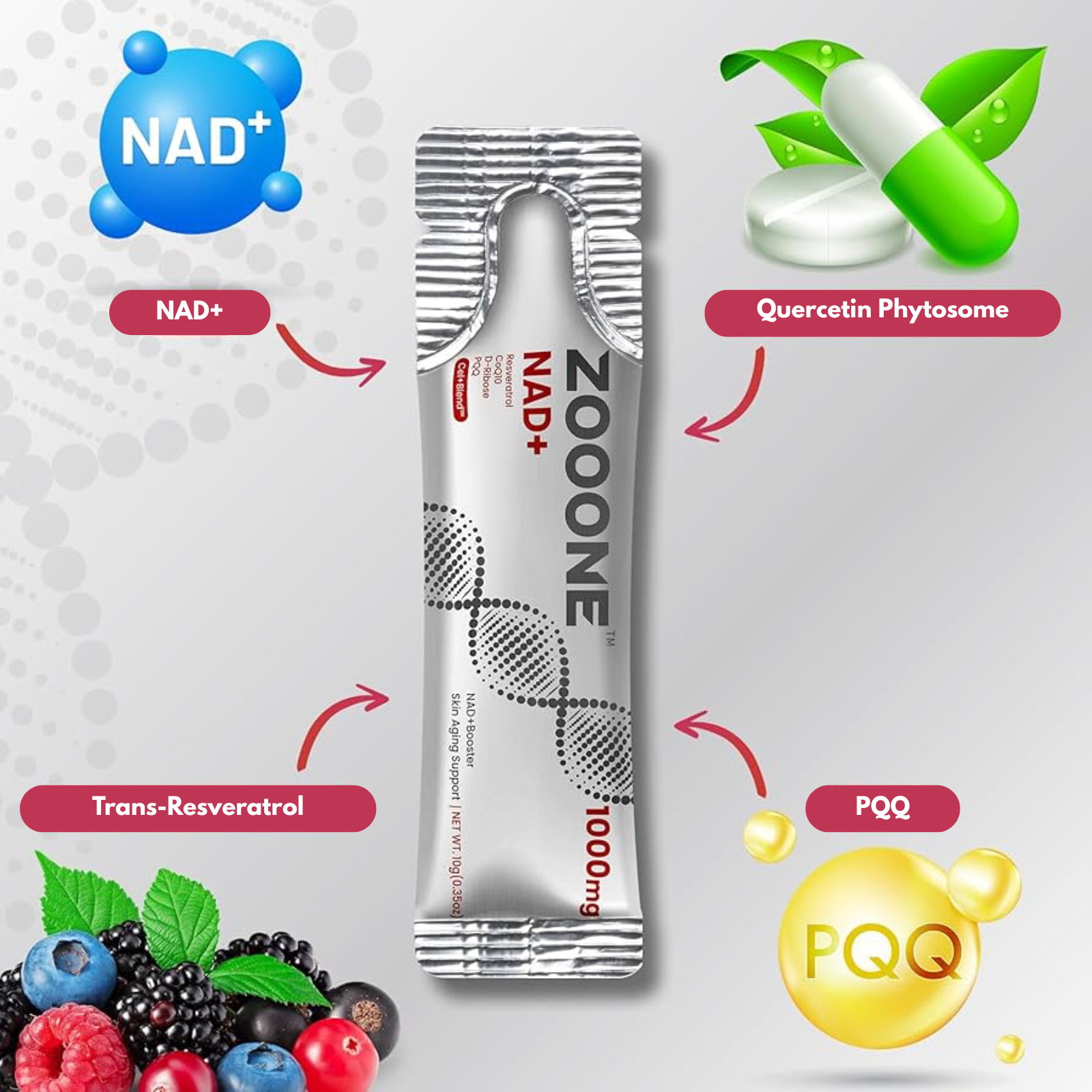 Anti-Aging NAD+ Zellenergiedrink