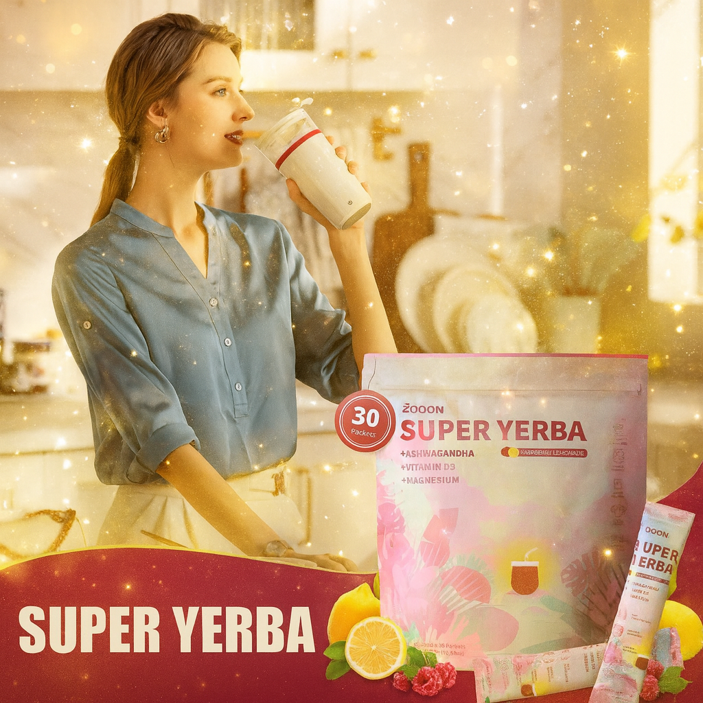 Konzentrationsbooster mit Super Yerba!