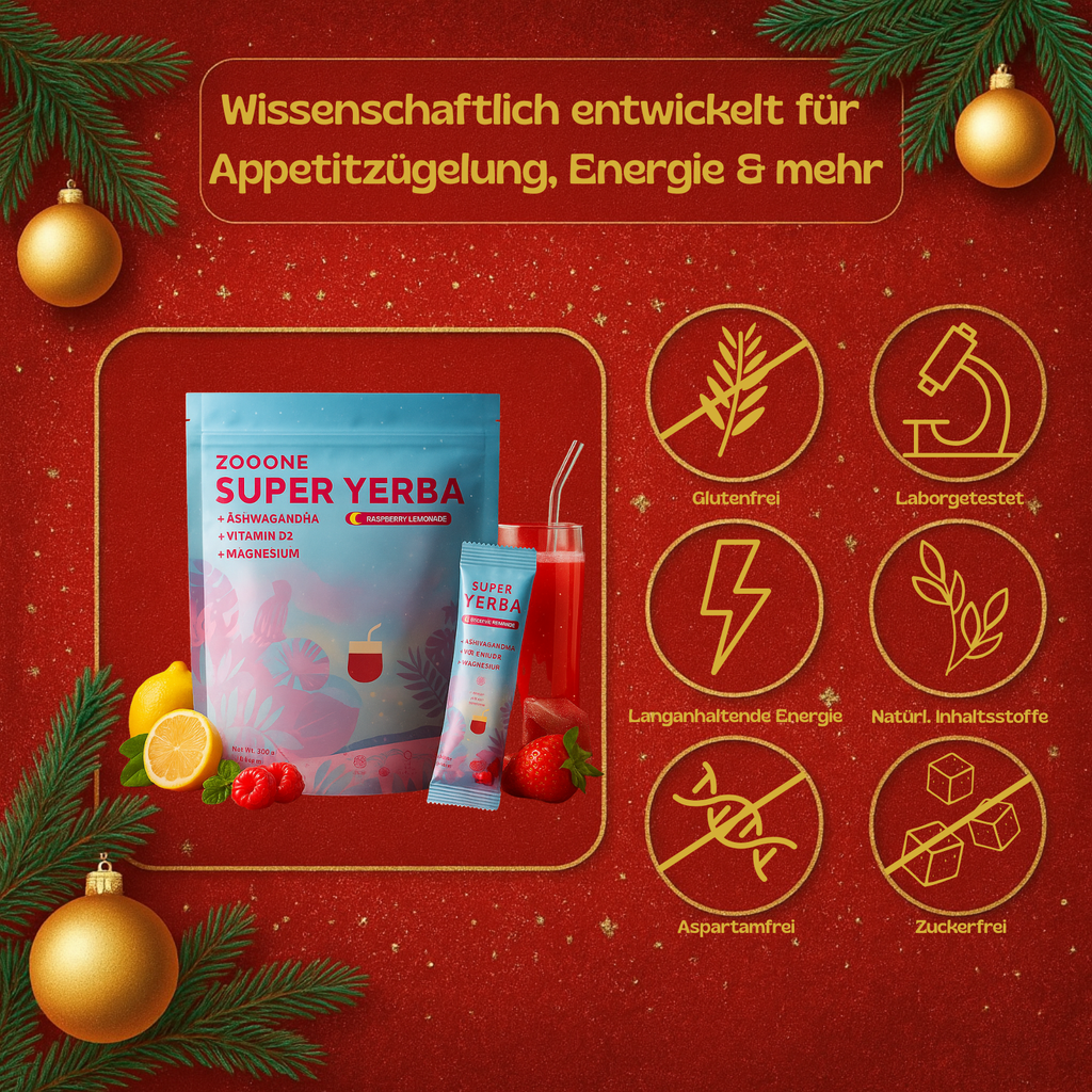 Konzentrationsbooster mit Super Yerba!